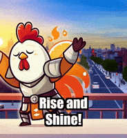 Rise And Shine Morning GIF by Zorooster