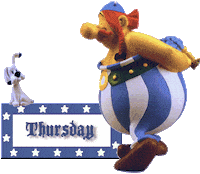 thursday STICKER