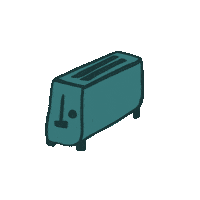 Bread Toast Sticker