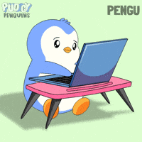 Working Locked In GIF by Pudgy Penguins