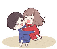 I Love You Hug Sticker by jerseycouple