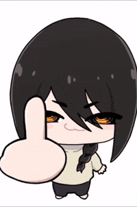 F U Middle Finger GIF
