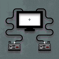 reitzcreative heart gaming games couple GIF