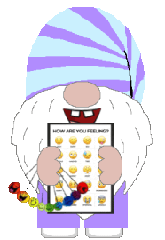 Feelings Gnome Sticker