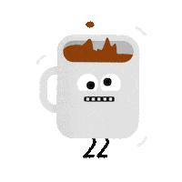 coffee monday Sticker by Mauro Gatti