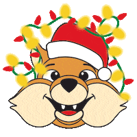 Christmas Fox Sticker by Université de Sherbrooke