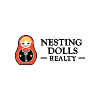 nestingdollsrealty  Sticker
