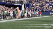 football athletics GIF by GreenWave