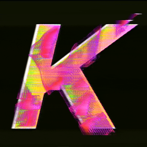 Glitch Alphabet GIF by #BASILIO
