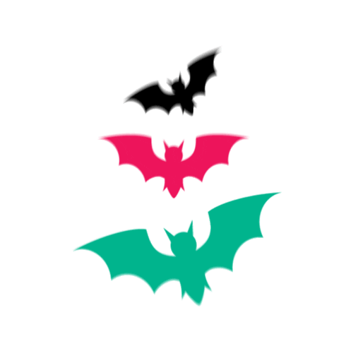 Halloween Bat Sticker by Coop Norge
