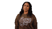 Brown Sugar Ooo Sticker by Ashley Adana