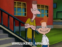 hey arnold nicksplat GIF