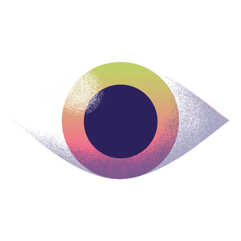 brusselsmuseums eye blinking eye nocturnes brussels museums Sticker