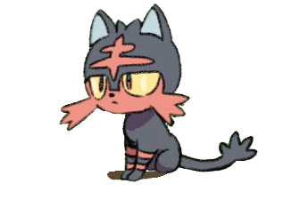 Tired Cat Sticker by Pokémon