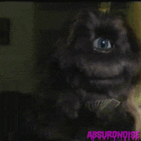 purple people eater 80s GIF by absurdnoise