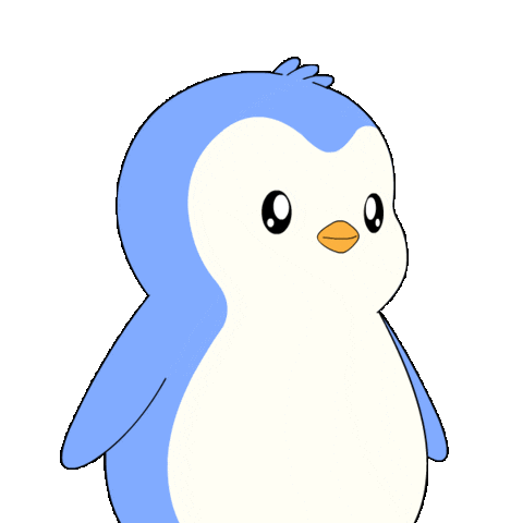You Can Do It Good Luck Sticker by Pudgy Penguins