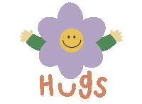 Happy Flower Sticker