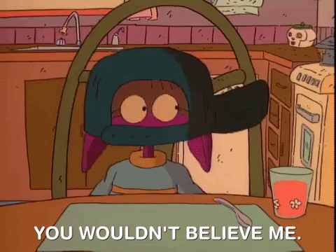 nickrewind giphydvr nicksplat aaahh real monster giphyarm001 GIF