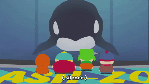 eric cartman whale GIF by South Park 