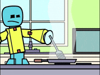 Hungry Breakfast GIF by Stikbot