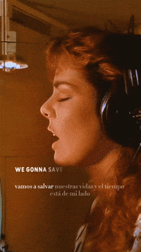 Sandra Cretu 80S GIF