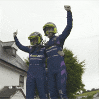 Happy Ford GIF by FIA European Rally Championship