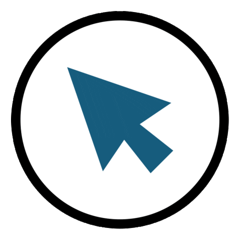 Click Here Blue Arrow Sticker by CrossCountry Mortgage, LLC