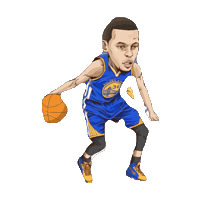 warriors curry STICKER by imoji