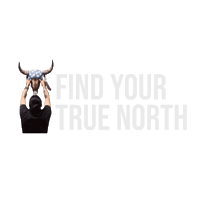 Find Your True North Sticker by North Menswear