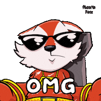 Fox Omg Sticker by VeeFriends