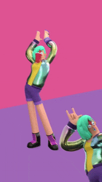 Diabeloop dance rock diabetes t1d GIF