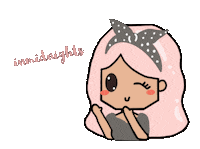 Cute Girl New Post Sticker