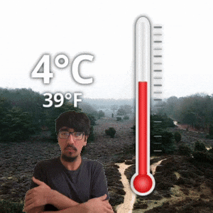 4 °C