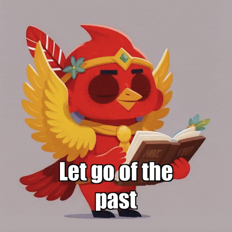 Wisdom Let Go Of The Past GIF by The Cardinal Virtue