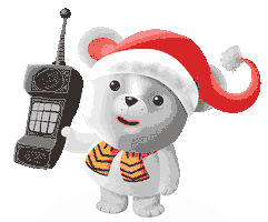 Merry Christmas Sticker by Bill Greenhead