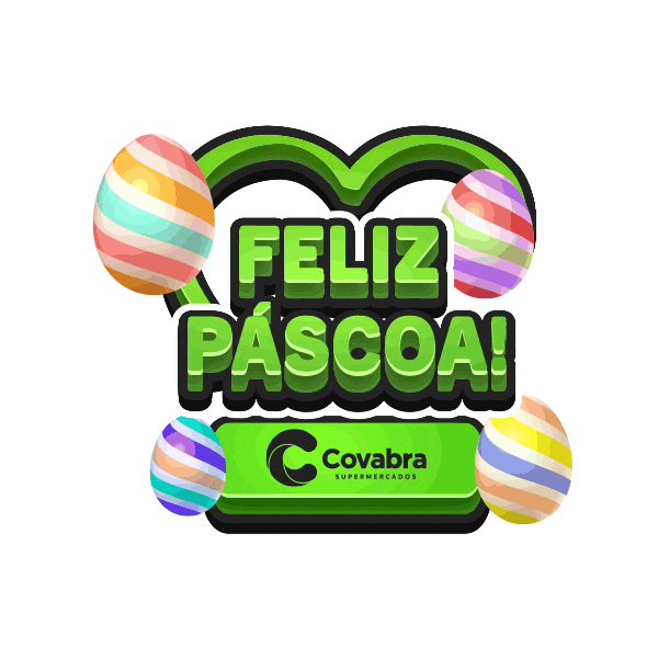 Pascoa Sticker by Covabra Supermercados