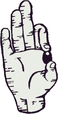 Hand Seed Sticker