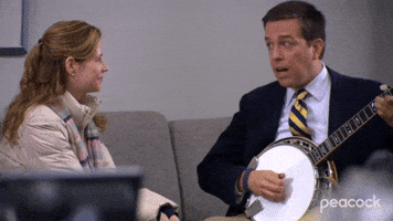 Andy Plays Banjo for Pam