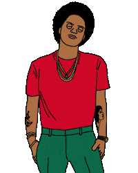 Bruno Mars Sticker