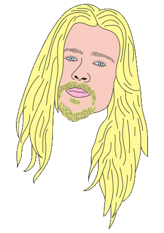 Sexy Brad Pitt Sticker by doña batata