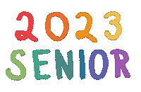 Rainbow Text Sticker