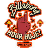 Happy Fun Sticker by Outback Brasil
