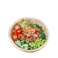 Hawaiianpokebowl poke pokebowl poke bowl hawaiian poke bowl Sticker