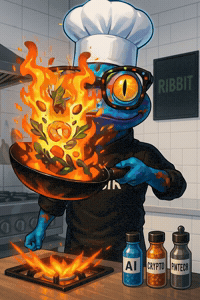 Cook Ribbit GIF