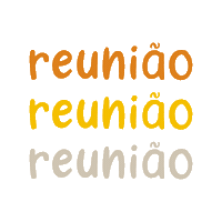 Reuniao Sticker by Kizuna Branding