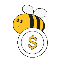 Money Bee Sticker by Honeygain