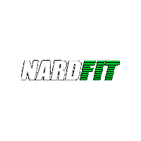 NardFit workout gym tired exercise Sticker