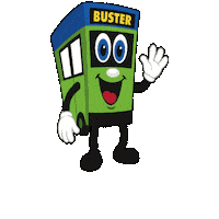 omnitrans mascot buster omni omnitrans Sticker