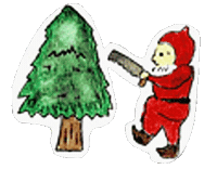 Christmas Winter Sticker