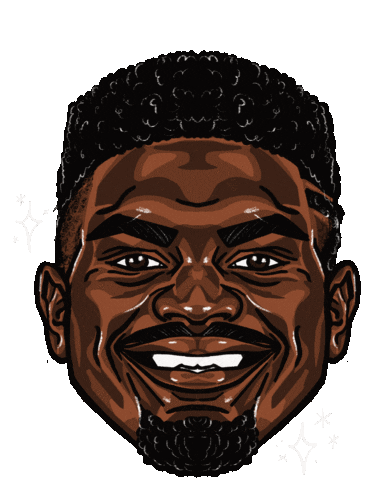 Happy Zion Williamson Sticker by New Orleans Pelicans